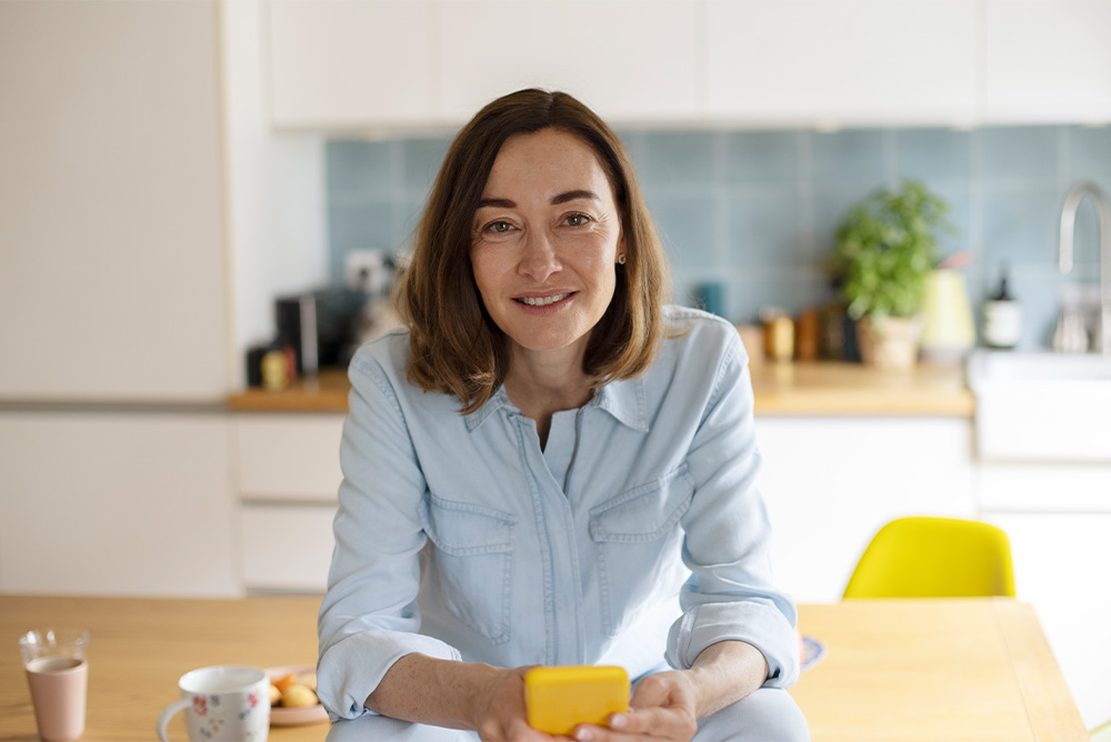 woman in kitchen
