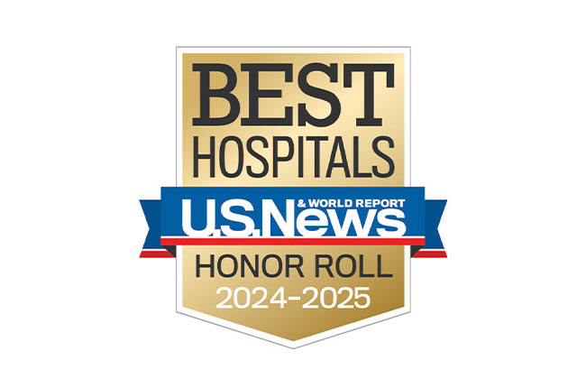 US News Badge Best Hospitals Honor Roll 2024-25